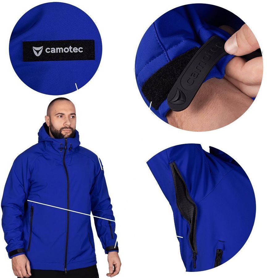 Куртка Rubicon SoftShell Блакитна фото
