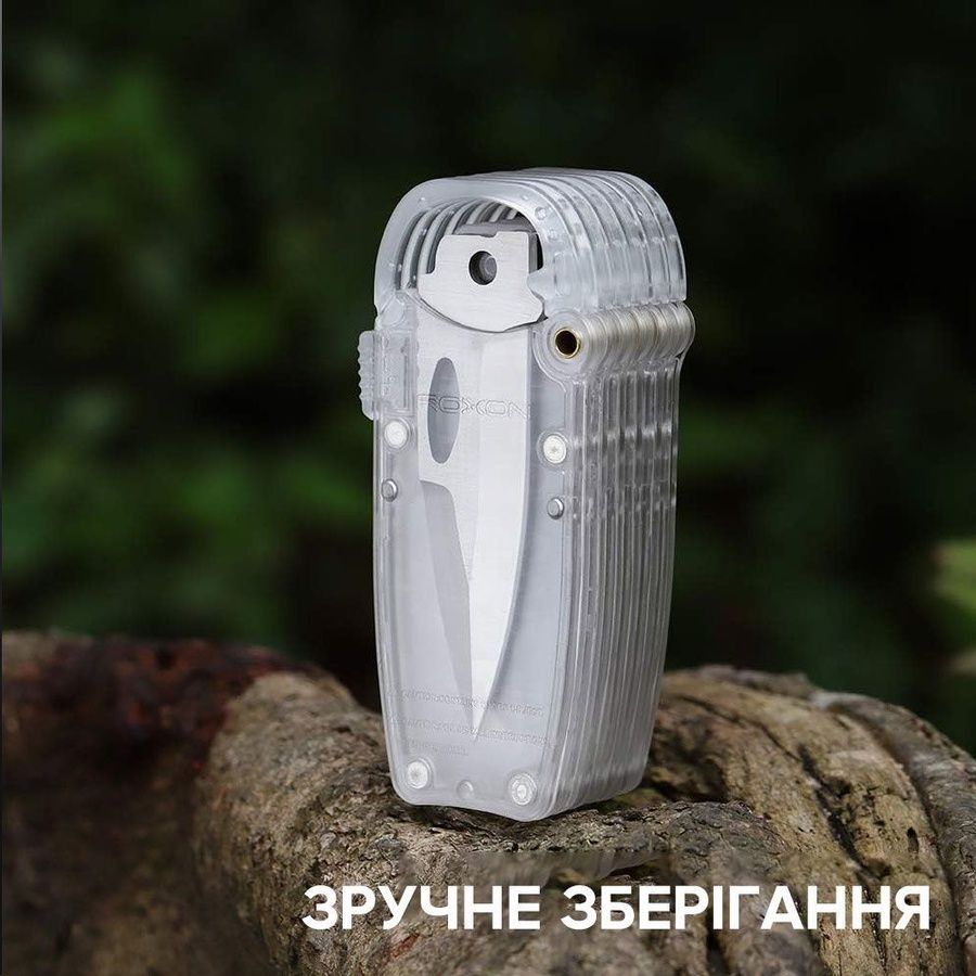 Набір змінних клинків Roxon (BA12; BA13; BA16) 3in1 для S501U, S502U, S802 фото