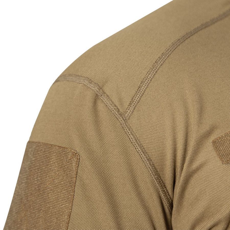 Мужская футболка поло Army ID 2.0 CoolPass Pique песочная Camotec фото