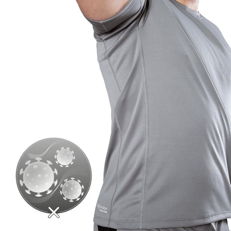 Футболка FitPro CoolPass Antistatic серая Camotec фото