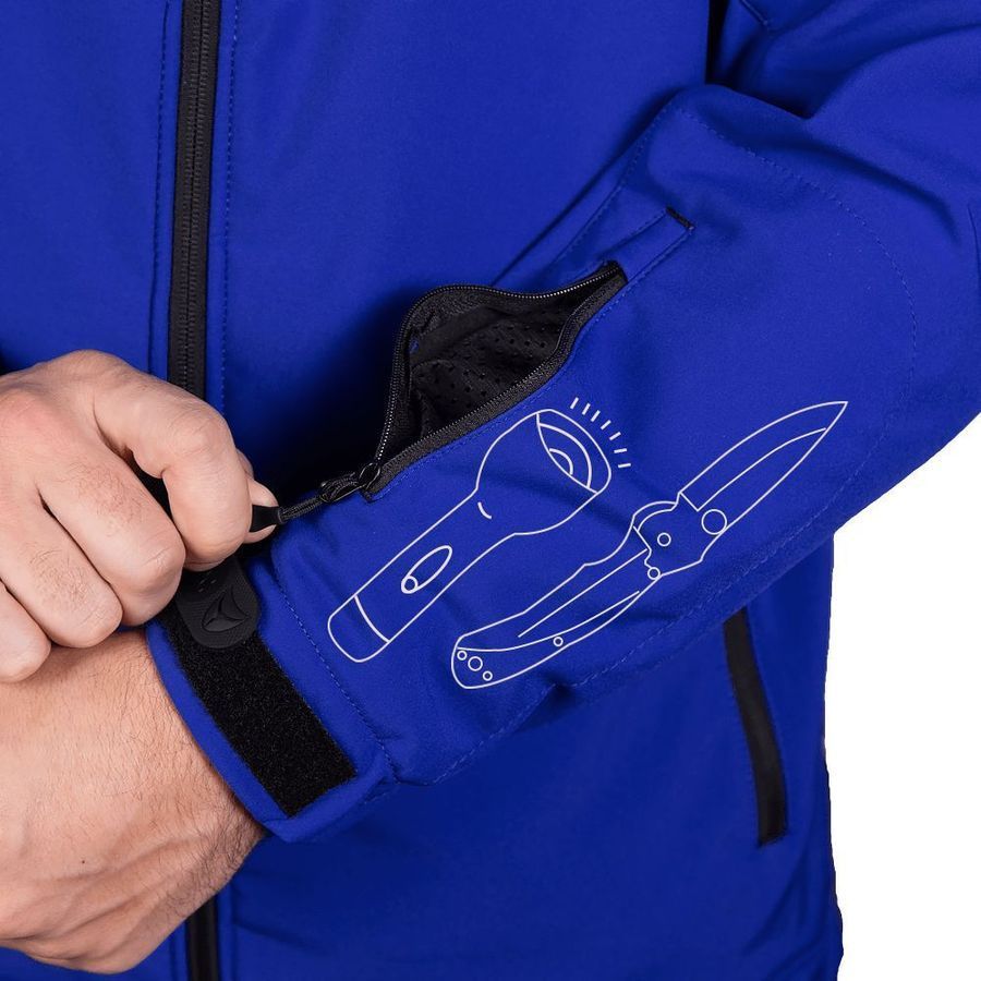 Куртка Rubicon SoftShell Блакитна фото