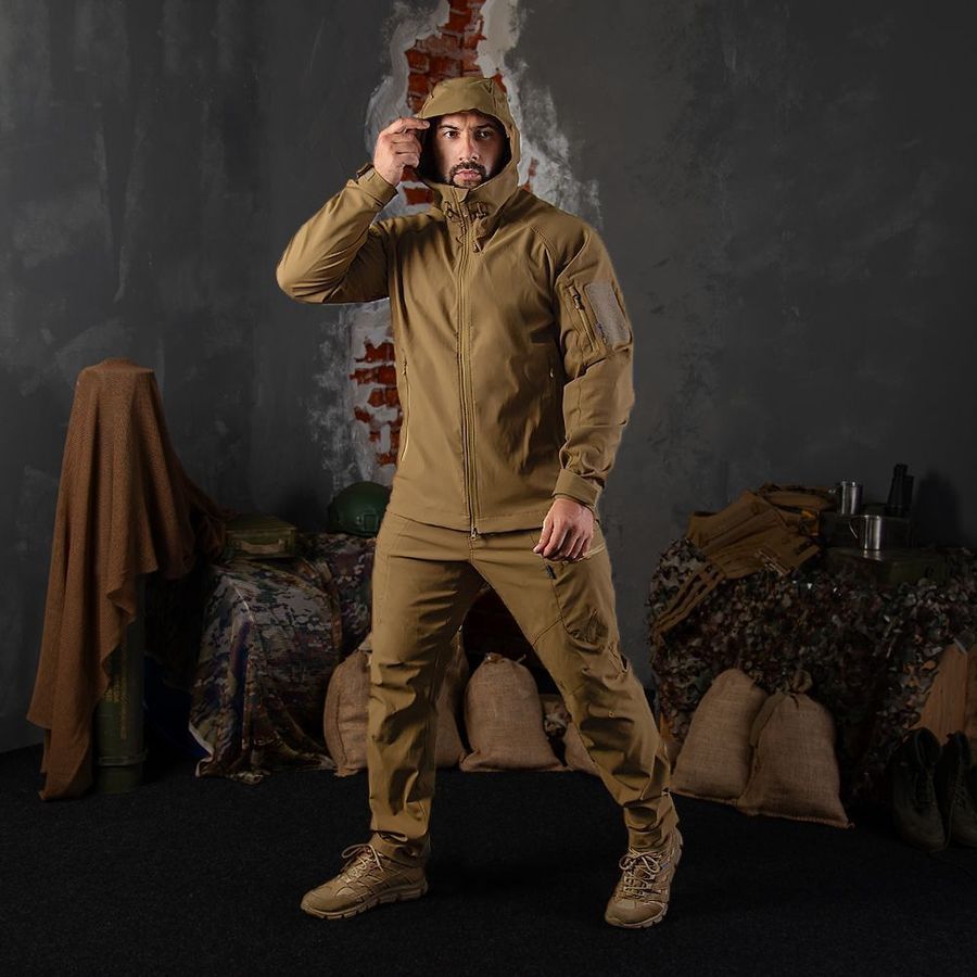 Демісезонний костюм військовий Stalker. Flex Койот Camotec фото
