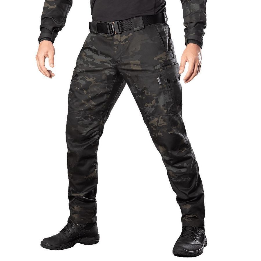Демісезонний костюм-комплект військовий Raid + Герць Twill Multicam Black (9064), S Camotec фото