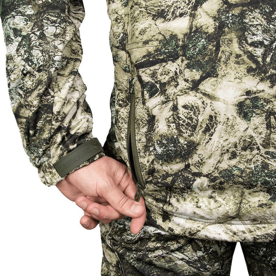 Зимний мужской военный костюм StormWall DWR Velcro Terra Ua Camotec фото