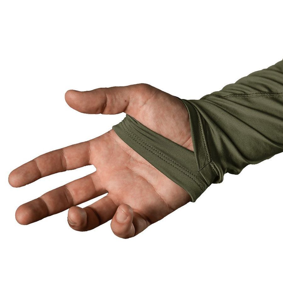 Мужской лонгслив Thorax Pro CoolPass SJ олива Camotec фото