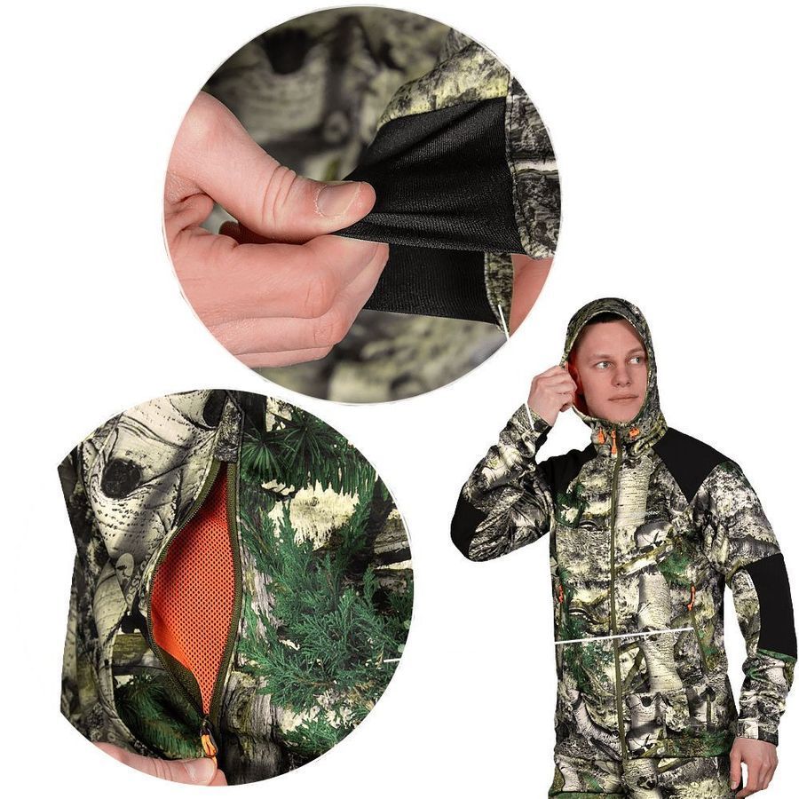 Демісезонний чоловічий військовий костюм HuntLite Sequoia Camotec фото