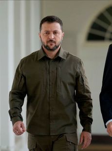 Сорочка UATAC President Line Олива | M фото