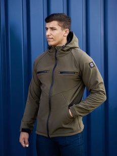 Куртка BEZET softshell Omega khaki'19