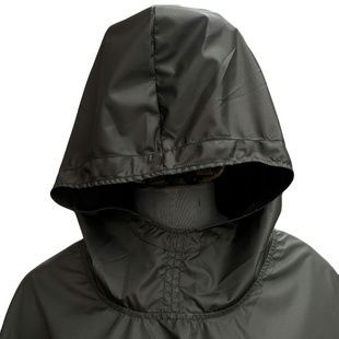 Плащ-дождевик с чехлом (пончо) зеленый фото