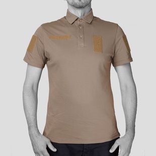 Поло UATAC Military з 4 велкро Койот (Coyote) XS фото
