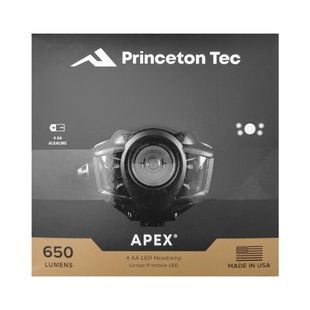 Налобный фонарь Princeton Tec Apex 650 Lumens Black фото