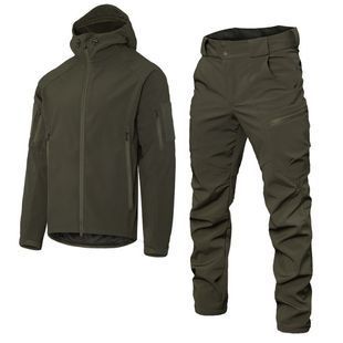 Демисезонный костюм военный SoftShell 2.0 Olive Camotec фото