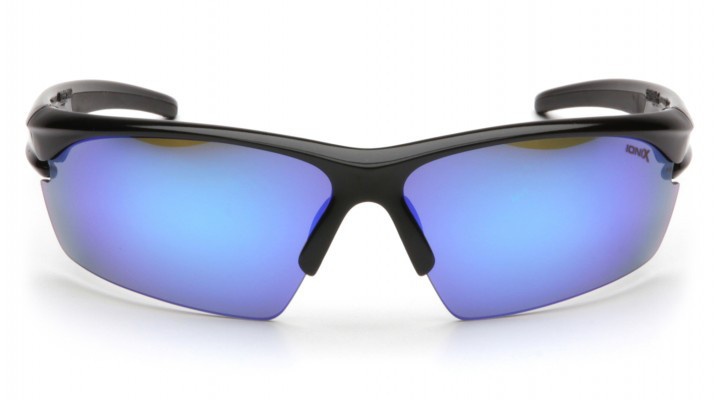 Тактичні окуляри Pyramex Ionix (ice blue mirror) сині дзеркальні фото