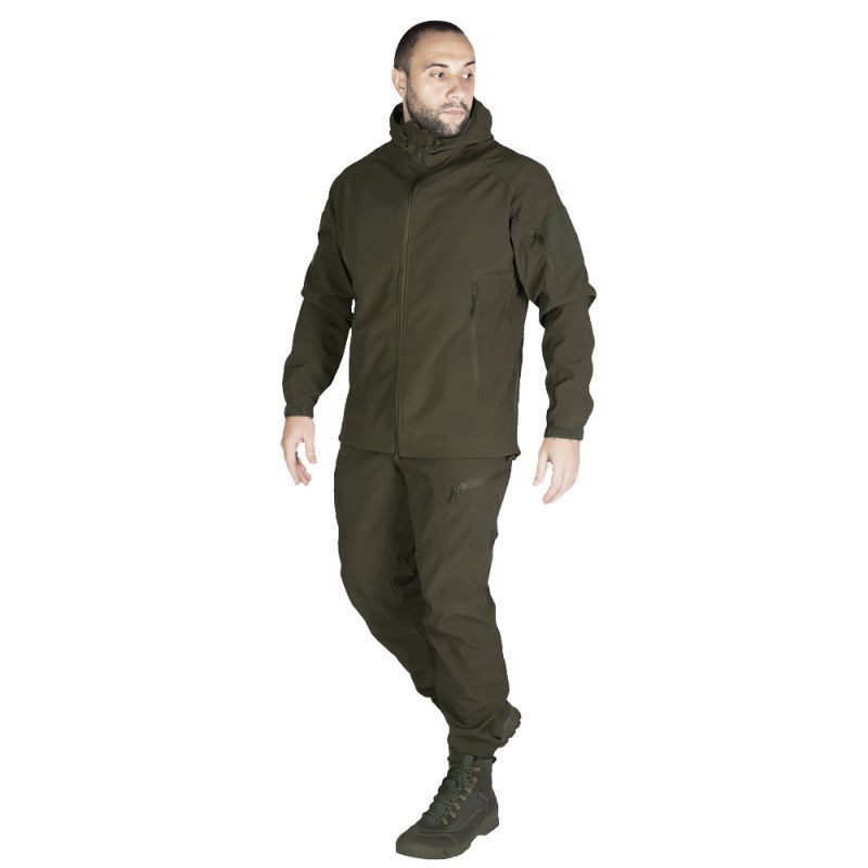 Демисезонный костюм военный SoftShell 2.0 Olive Camotec фото