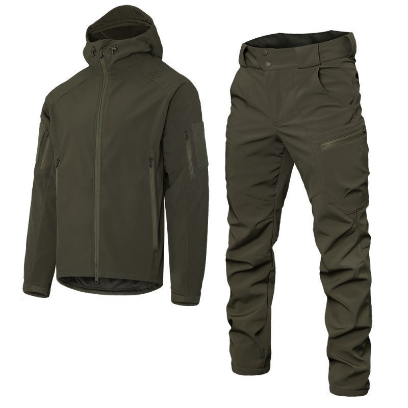 Демисезонный костюм военный SoftShell 2.0 Olive Camotec фото