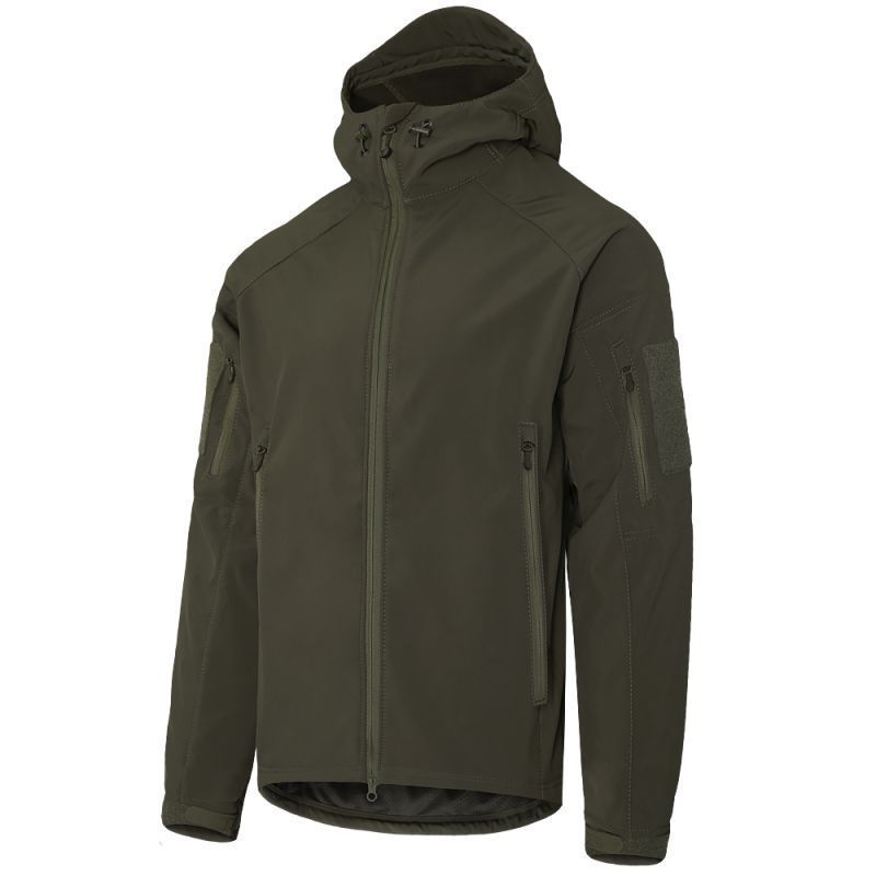 Куртка демисезонная SoftShell. Олива Camotec фото
