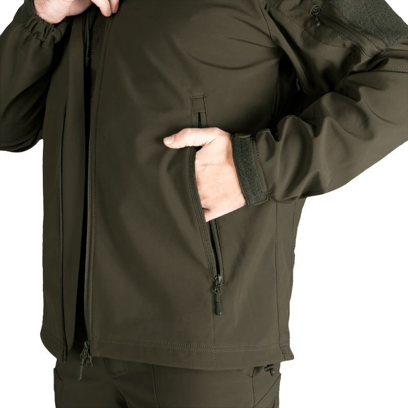 Демисезонный костюм военный SoftShell 2.0 Olive Camotec фото