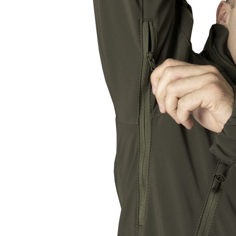 Куртка демисезонная SoftShell. Олива Camotec фото