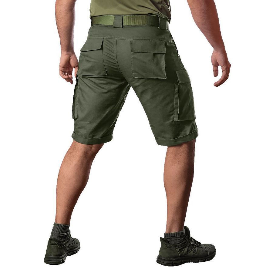 Тактические мужские шорты Twill оливковые Camotec фото