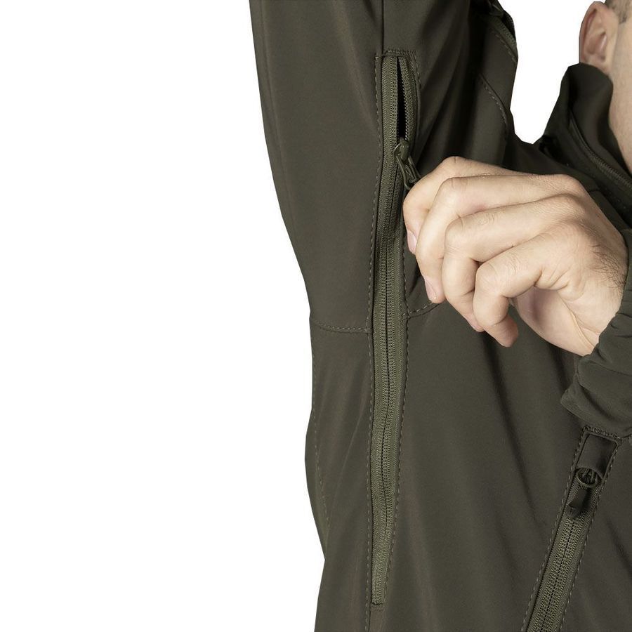 Куртка демисезонная SoftShell. Олива Camotec фото