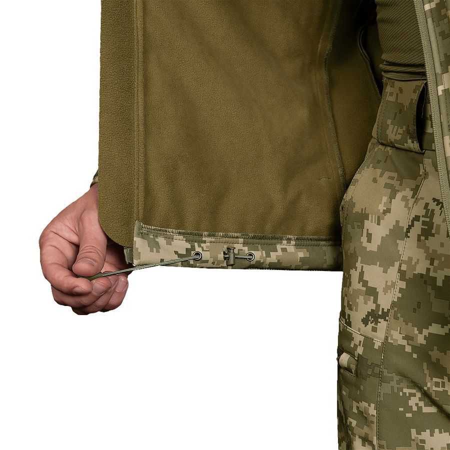 Демісезонний костюм-комплект військовий SoftShell Піксель Camotec фото