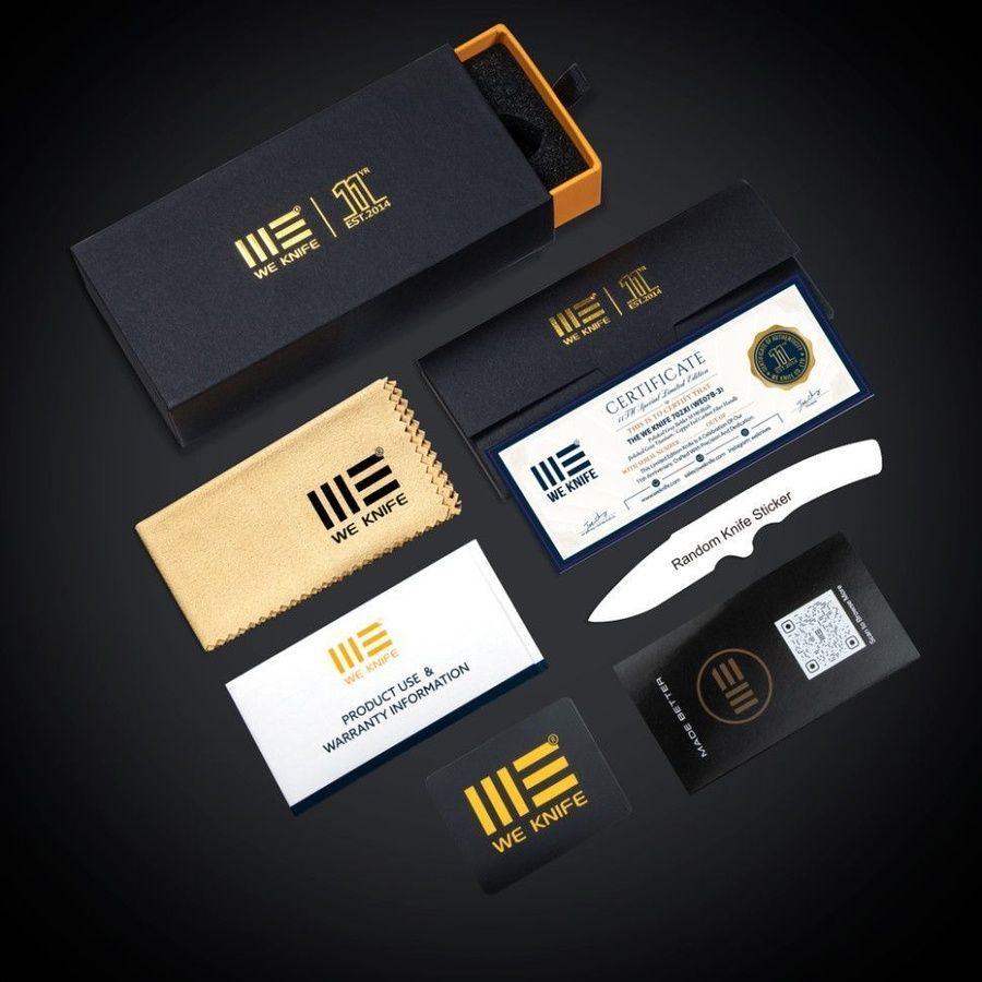 Ніж складаний Weknife 702XI Black Titanium WE07B-2 (Лімітована серія) фото