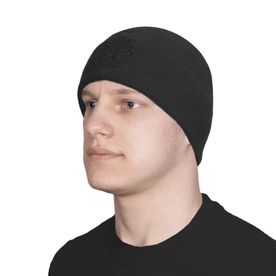 Тактическая шапка Beanie Police Black Camotec фото