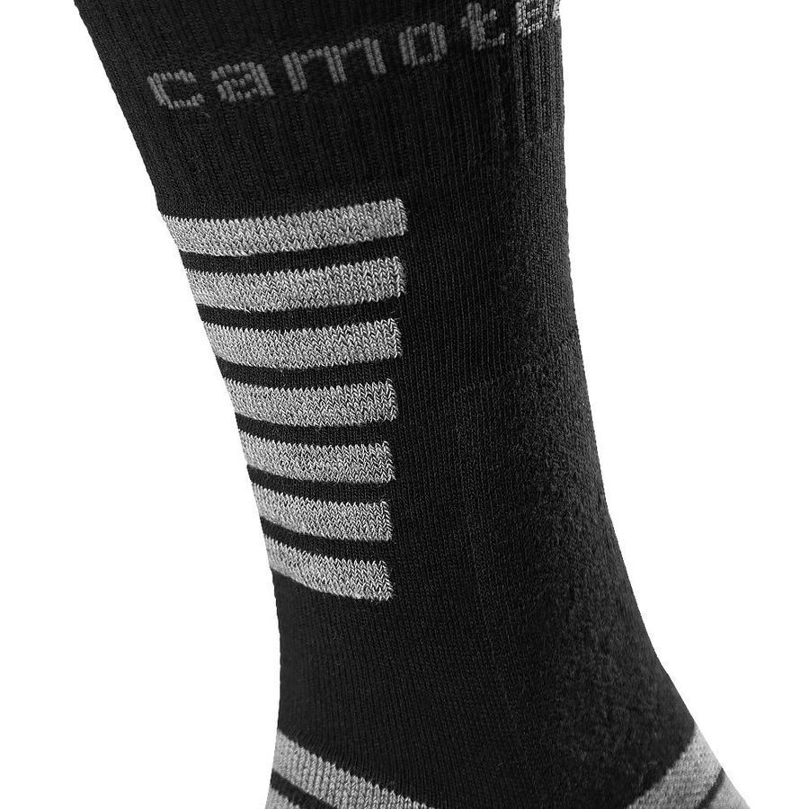 Треккинговые зимние носки Merino Long черные Camotec фото
