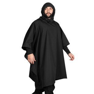 Пончо Pilgrim RainWall Черное фото