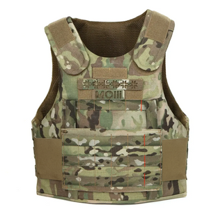 Балістична майка 1 або 2 класу ДСТУ, модульний жилет, мультикам MOLLI