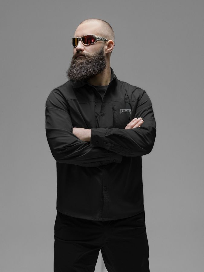 Сорочка BEZET Outland чорний фото