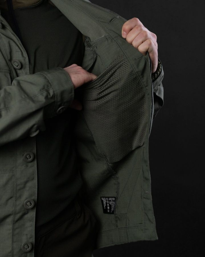 Тактичний китель BEZET Armor хакі фото