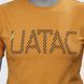 Футболка 95/5 Жовта з принтом | UATAC фото 1