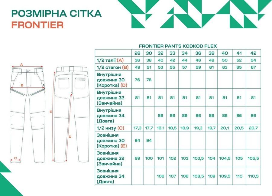 Штани Frontier KodKod Flex 30/32 Gray фото