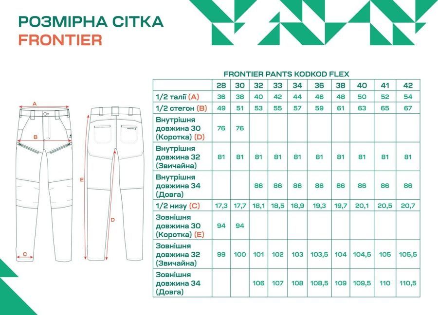 Штани Frontier KodKod Flex 30/32 Gray фото