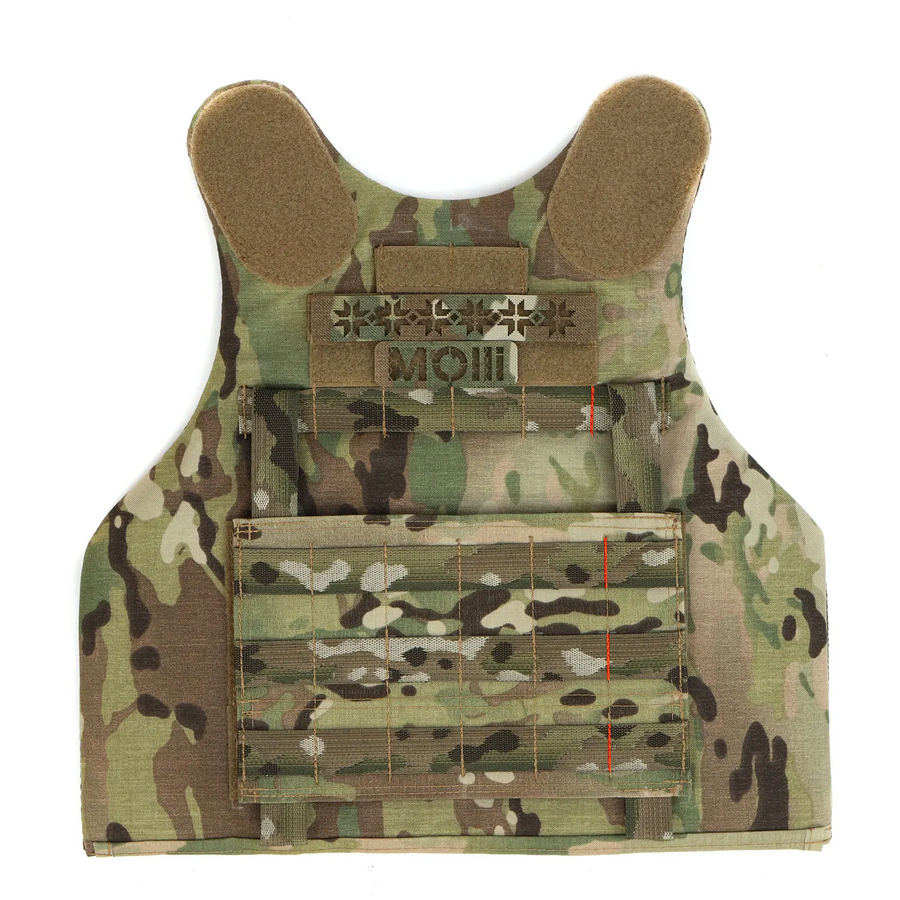 Балістична майка 1 або 2 класу ДСТУ, модульний жилет, мультикам MOLLI