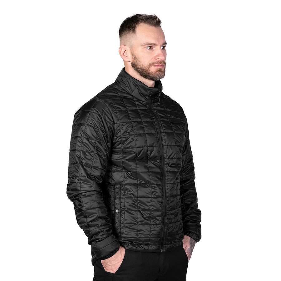 Комплект 2в1 Куртка SoftShell с подстёжкой (9488+9489) Черная (9490), S фото