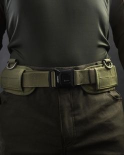 Ремінь тактичний BEZET Fight Khaki фото