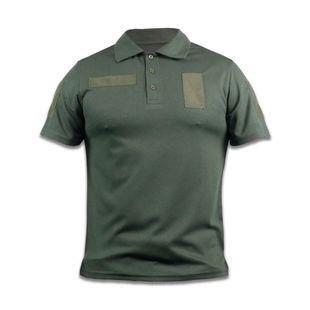 Футболка поло Military CoolPass олива Kiborg фото