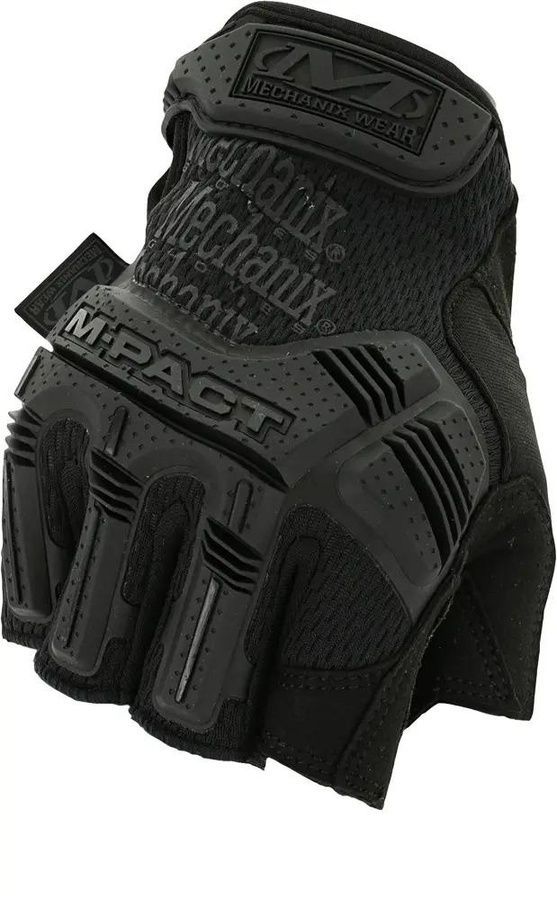 Рукавиці Mechanix M-Pact Fingerless чорні фото