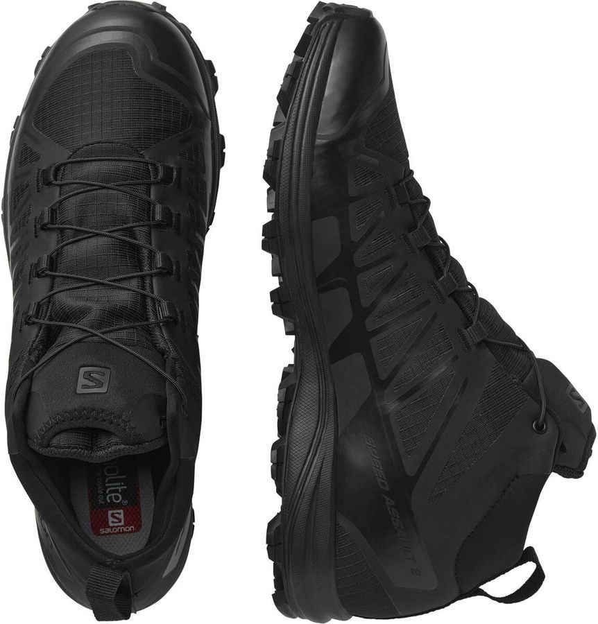 Кросівки Salomon SPEED ASSAULT 2 7 Wolf/Wolf/Black фото Кросівки Salomon SPEED ASSAULT 2 7 Wolf/Wolf/Black фото