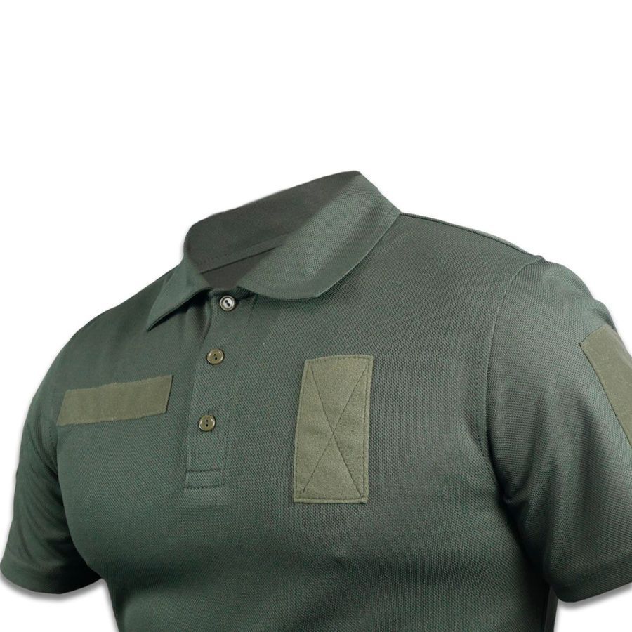 Футболка поло Military CoolPass олива Kiborg фото