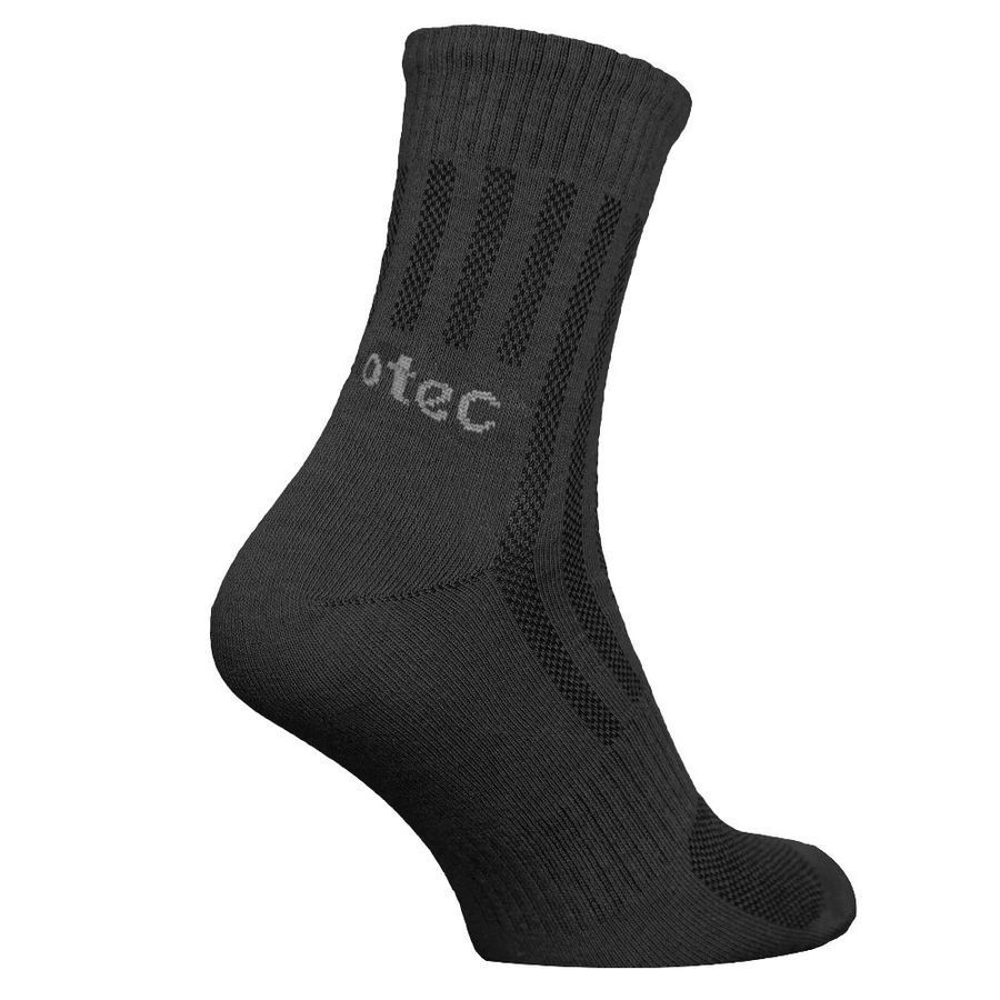 Треккинговые летние носки ShortAir LT черные Camotec фото