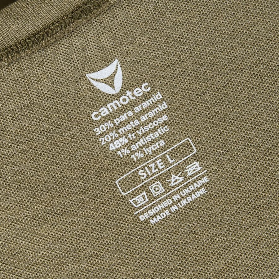 Лонгслів CM Basic FR Хакі Camotec фото