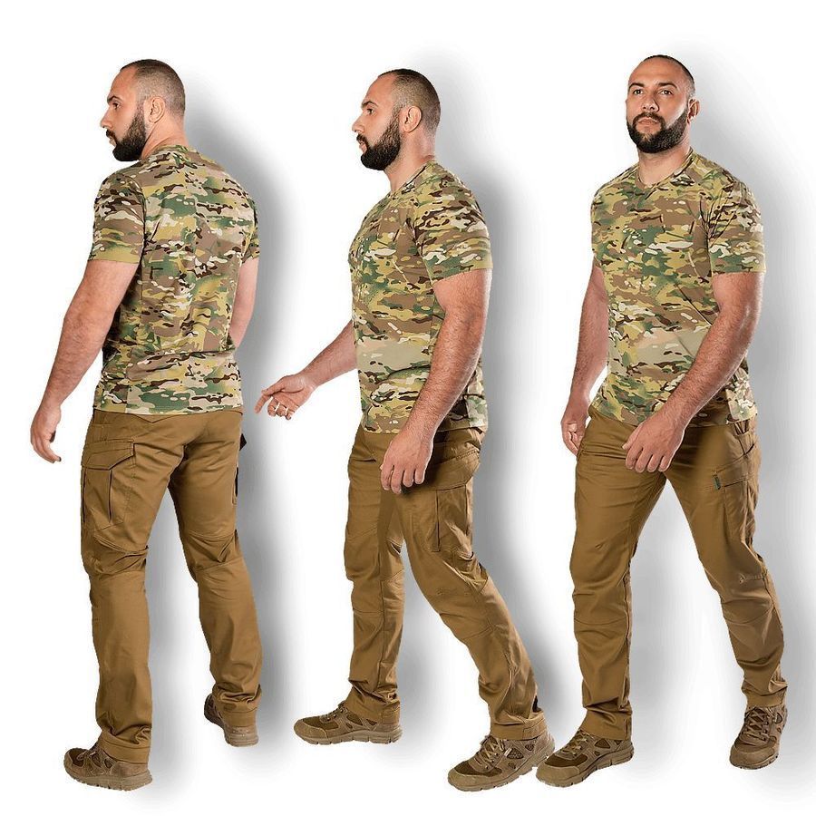 Чоловіча футболка totem Multicam Мультикам Camotec фото