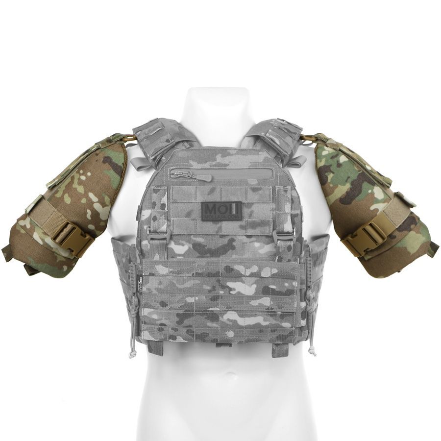 Комплект балістичного захисту плечей 1 або 2 класу,мультикам, MOLLI