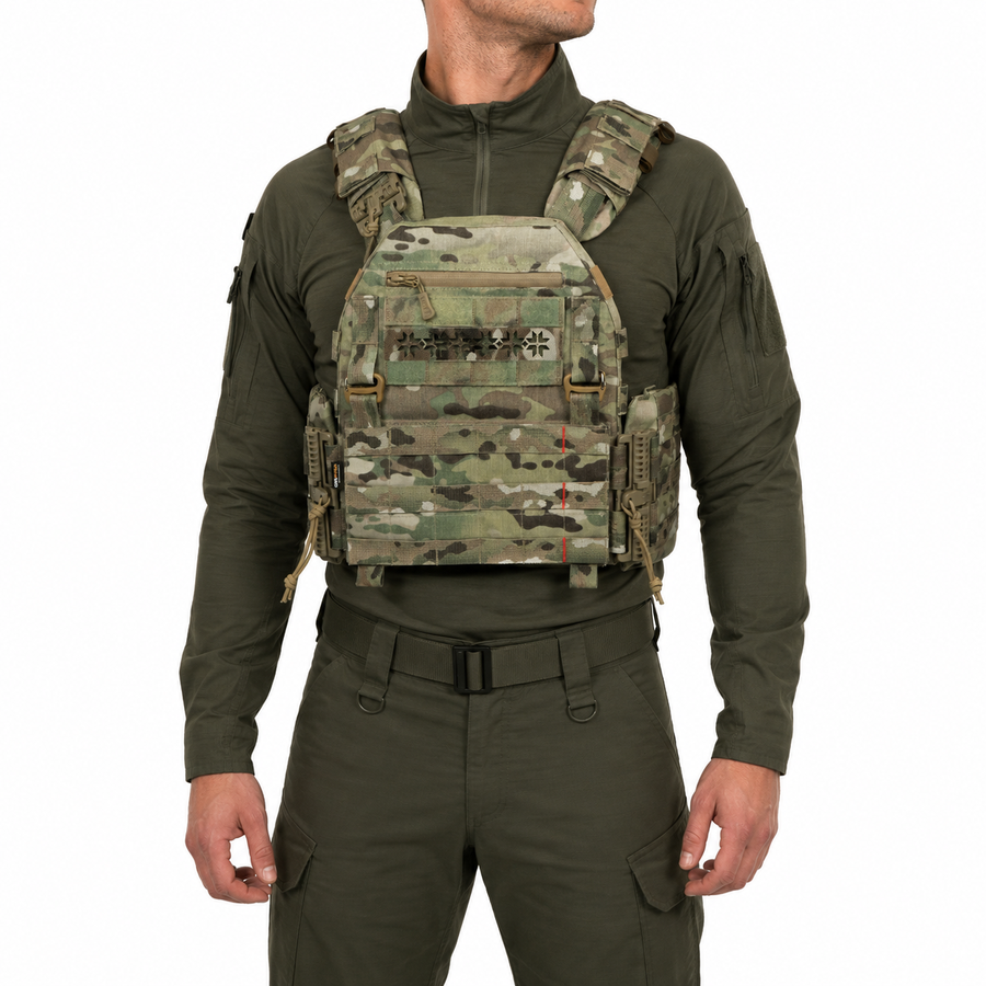 Плитоноска МИЦЬ 3.0 MultiCam с функцией быстрого сброса (PLATE CARRIER) МОЛЛИ фото