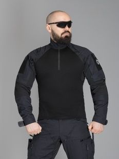 Рубашка боевая BEZET Штурм черный фото