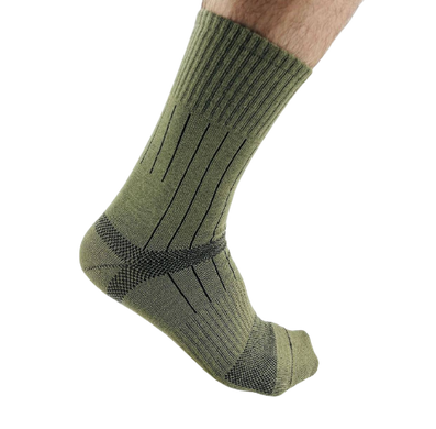 Тактичні шкарпетки для ЗСУ зелені Bandit SH-00138-40 фото