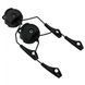 Адаптер ACM Headset Helmet Rail (black) для навушників Howard Leight Impact Sport фото 1